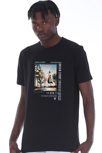 ΜΠΛΟΥΖΑ MAGNETIC NORTH BASKETBALL PLAYER Men's *T-shirt*21017*