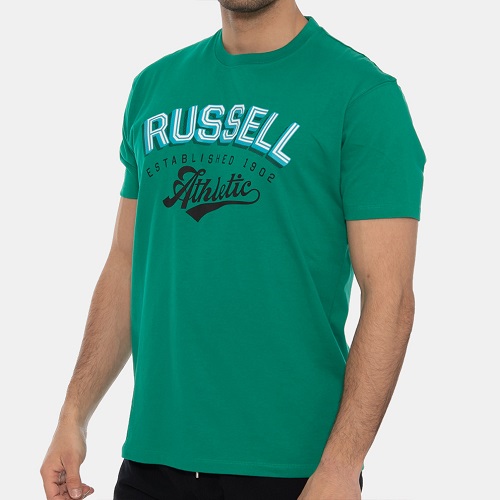 ΜΠΛΟΥΖΑ RUSSELL ESTABLISHED S/S crewneck *tee shirt* men's*