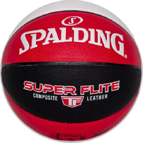 ΜΠΑΛΑ SPALDING TF SUPER FLITE RWBLK 7 Basketball S/Leather*76-929*